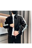 【111】休闲撞色夹克上衣2025新款男士秋装男款A079-JK03-P59，男装夹克，电商A079