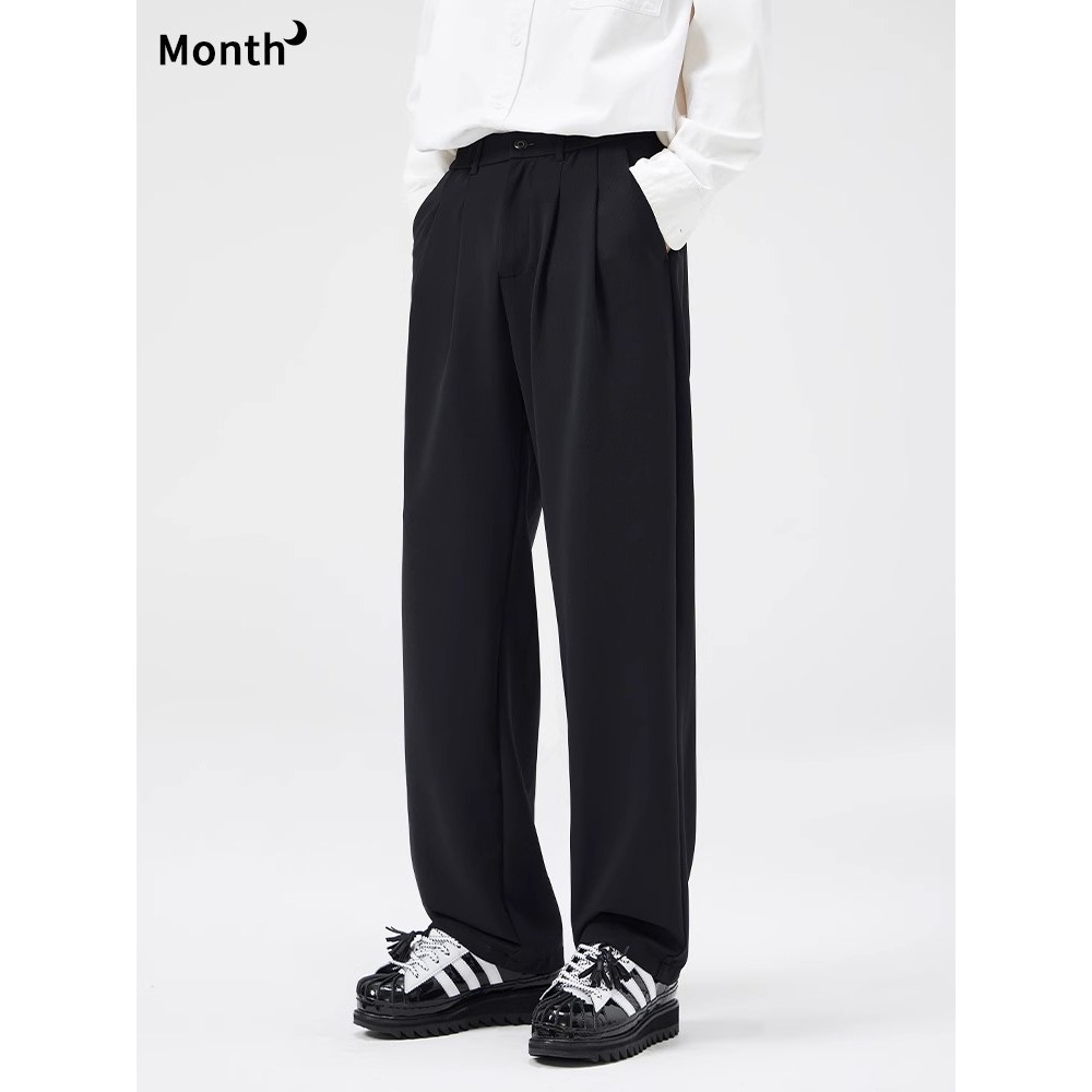 【网45】秋冬季运动裤男宽松直筒长裤A079-K26加绒-P48，女装休闲裤，电商A079