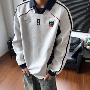 【59】POLO衫拼接短袖T恤男V领球服休闲A079-W41-P42图片