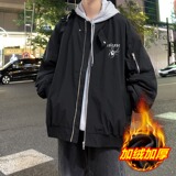 【001】加绒加厚棒球服男士外套夏季休闲A079-JK110-P59，女装短外套，电商A079