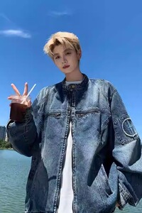 【网7】拉链口袋牛仔外套男女潮流A079-JK8936-P68图片