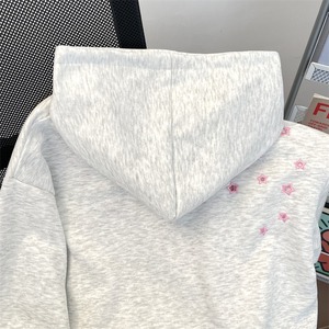 【网5】韩系慵懒风海星印花套头连帽卫衣A079-W155-56图片