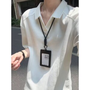 [012]纯色翻领T恤男女长袖T恤polo衫情侣装A079-D910-P30图片