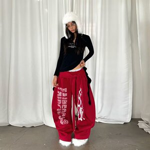 【002】5宽松直筒阔腿休闲裤子A079-A8056-P45图片