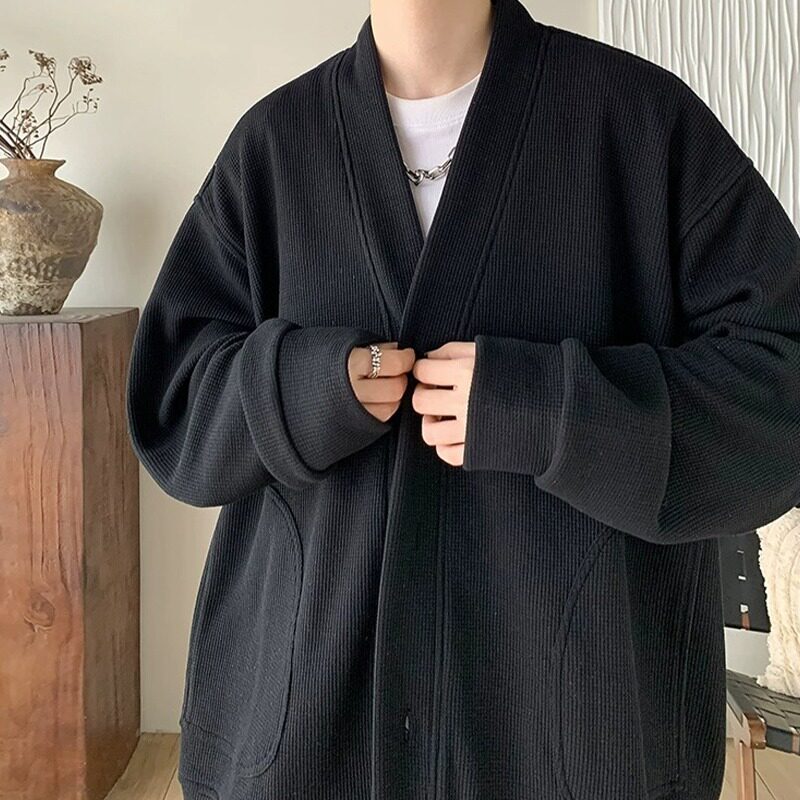 【网97】25V领开衫卫衣男秋冬休闲加绒百搭外套A079-JK50=P39-45,女装短外套,电商A079