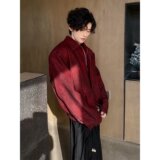 【网23】纯色翻领夹克男女款2025春秋季新款A079-J442-P55，男装夹克，电商A079