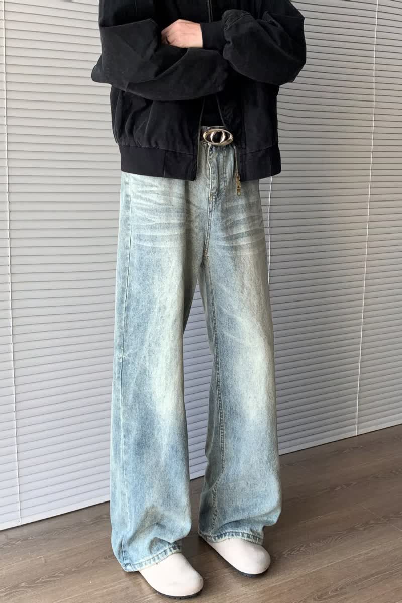 【网155】百搭日系流行牛仔裤潮流A079-9903-P51,男装牛仔裤,电商A079