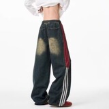 【175】25原版质量复古蓝浅蓝色黑色直筒牛仔裤A079-660-P44，男装牛仔裤，电商A079