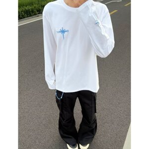 【192】日系新款百搭慵懒长袖T男潮A079-9938-P34图片