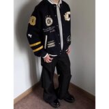 [【54】刺绣重工棒球服夹克男女街头潮牌A079-J710-P65，男装夹克，电商A079
