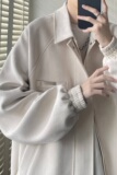 【184】外套男生秋冬季宽松休闲翻领夹克A079-JK255-P61，男装夹克，电商A079