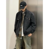 棒球服cleanfit短款夹克A079-M15-P73【网络图2】，男装夹克，电商A079