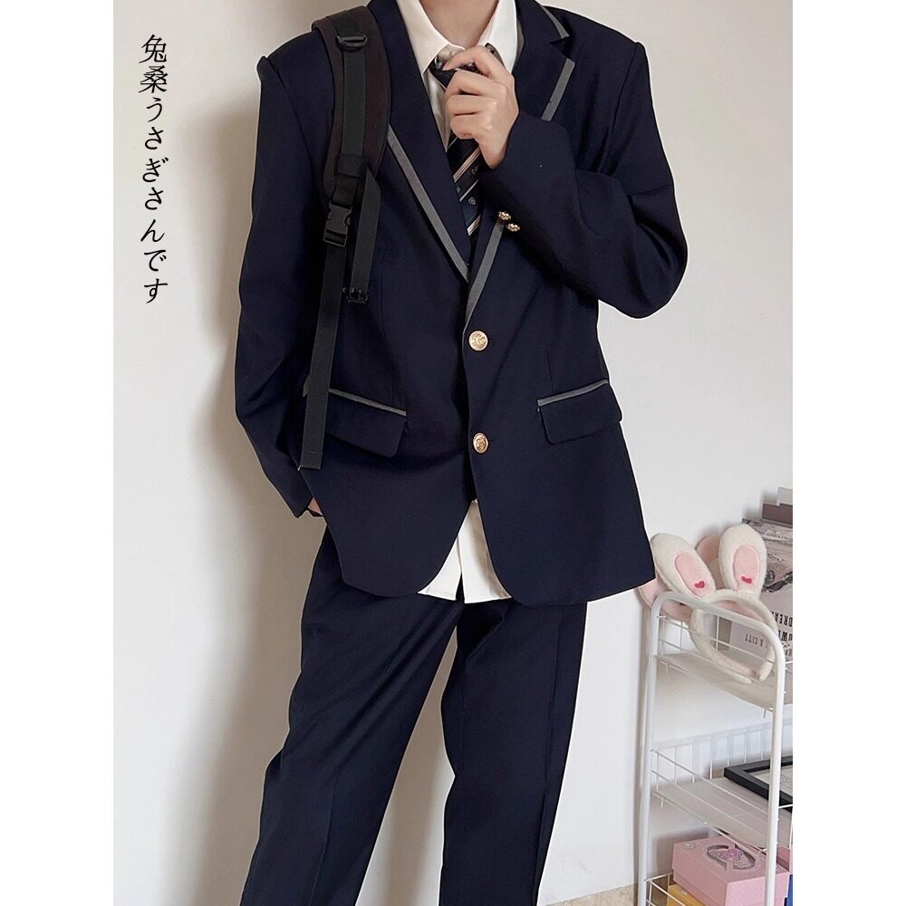 【45】日系西装休闲百搭套装男A079-W72-P59,男装西服套装,电商A079