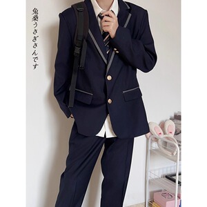 【45】日系西装休闲百搭套装男A079-W72-P59图片