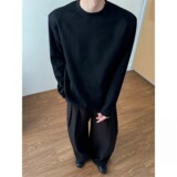 【003】长袖T恤男正肩卫衣cleanfit内搭打底衫A079-X86-P30，男装T恤，电商A079