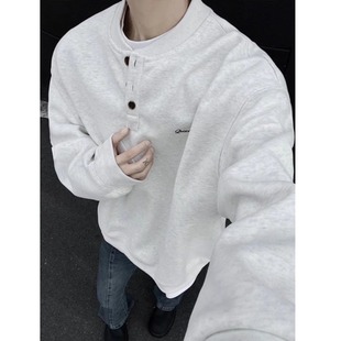 简约基础款 套头卫衣男女秋冬季 休闲长袖 上衣A079 P39 W18 190