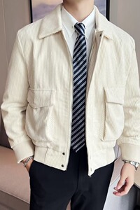 【001】灯芯绒外套男女春秋冬新款潮牌工装夹克A079-JK30-P55图片