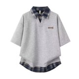 [012]休闲POLO衫短袖男宽松翻领T恤A079-D912-P34，男装T恤，电商A079
