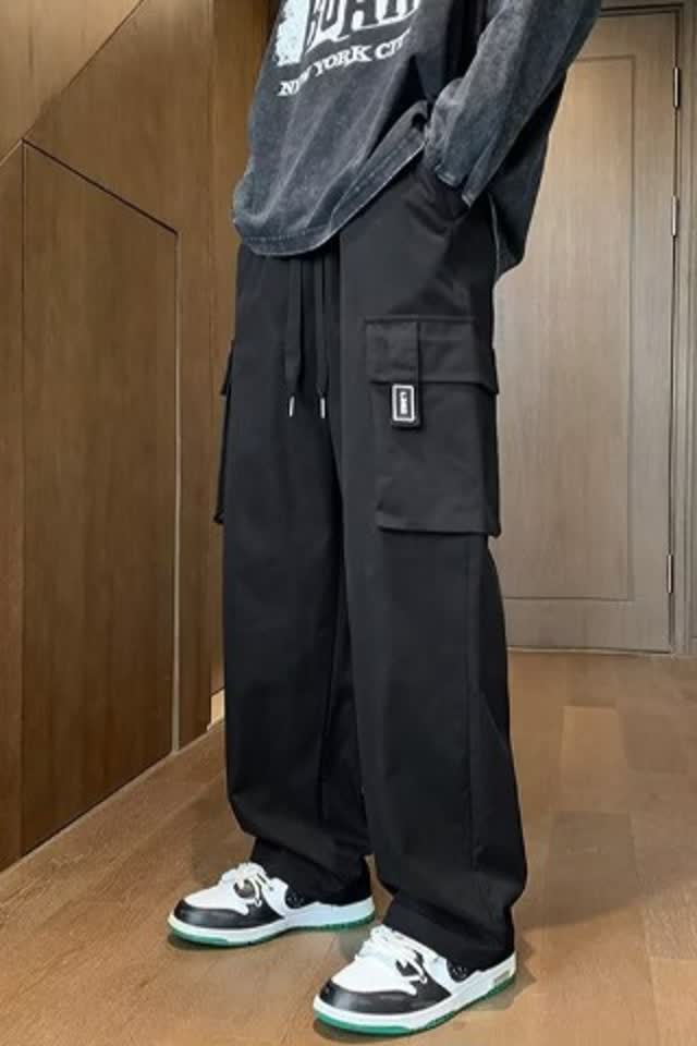 工装裤男款2025夏季新休闲裤A079-K02-P35【网络图1】4-8XL元,男装工装外套,电商A079