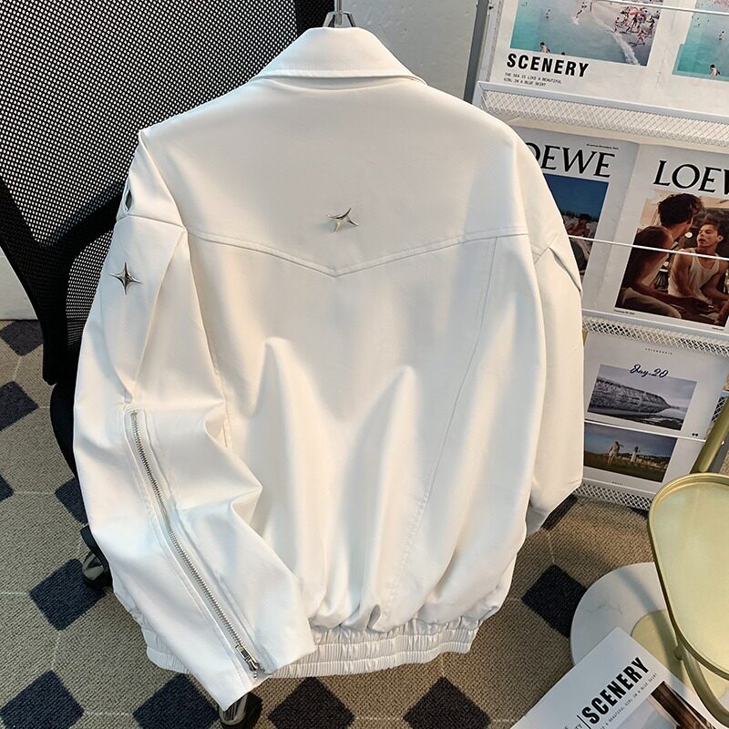 【77】大码机车服夹克A079-JK3610-P82,男装夹克,电商A079
