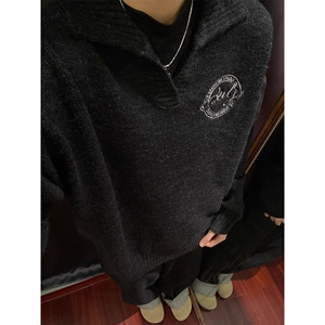 【7】v领毛衣男冬polo领针织衫翻领内搭打底衫A079-MY9602-P52图片