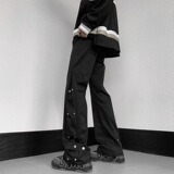 【网38】休闲裤男秋冬季加绒oversize裤子A079-A584-P35-40，男装卫衣，电商A079