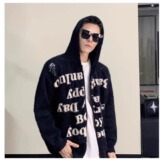 7连帽针织开衫男女毛衣情侣拉链毛绒外套A079-MY9549-P55，男装针织衫/毛衣，电商A079