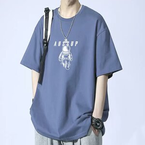 【003]印花半袖t恤上衣情侣装夏季百搭bf风短袖男A079-T140PP15图片