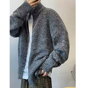【网59】马毛双拉链头外套毛衣针织衫开衫毛衣外套A079-M36-P50图片