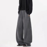 【237】秋季潮牌宽松直筒运动裤美式复古休闲卫裤A079-K05-P49，男装休闲裤，电商A079