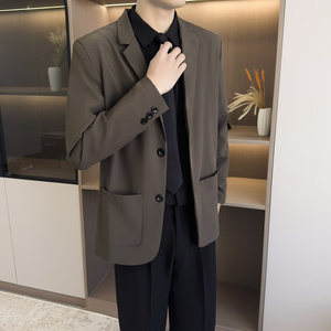 [007]休闲小西装男外套商务职业正装西服上衣服A079-XK40-P57图片
