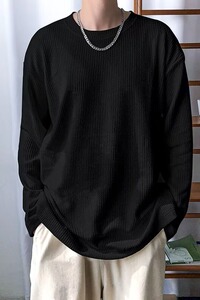 【296】1长袖T恤男休闲白色打底衫男装长袖A079-T18-P31图片