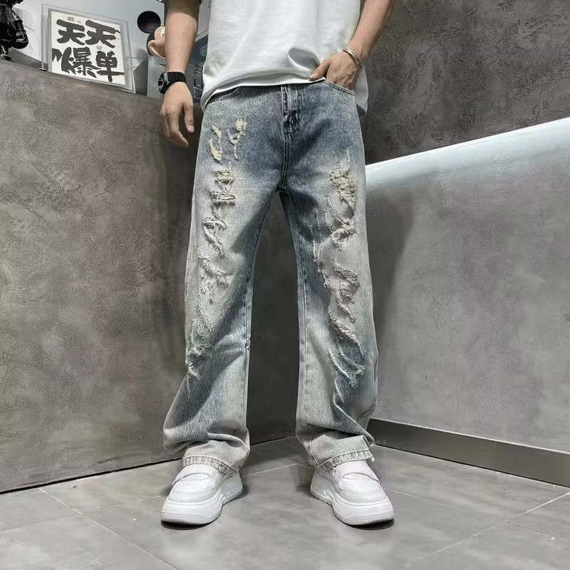 【003】简约牛仔裤A079-K6505-P49,男装牛仔裤,电商A079