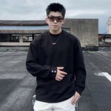 [004]潮流简约文艺气质原宿长袖卫衣体恤A079-A272-P35，男装T恤，电商A079