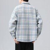 小香风外套男款宽松休闲毛呢夹克A079-CS440-P46，男装夹克，电商A079