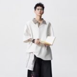 [012]拼接短袖polo衫男女款夏翻领t恤正肩半袖A079-T65-P29，男装T恤，电商A079