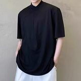 [003]潮牌白色短袖t恤男夏季男宽松凉感半袖上衣A079-T146-P30，男装T恤，电商A079
