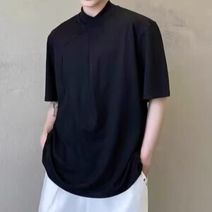 [003]潮牌白色短袖t恤男夏季男宽松凉感半袖上衣A079-T146-P30图片
