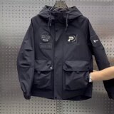 【网105】外套2025冬季贴标户外保暖工装jkA079-8138-P62，男装棉衣，电商A079