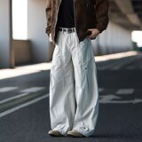 【网41】青少年直筒拖地阔腿裤子A079-A8064-P52，男装休闲裤，电商A079