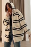 【网108】条纹开衫针织衫A079-7055-P53，男装针织衫/毛衣，电商A079