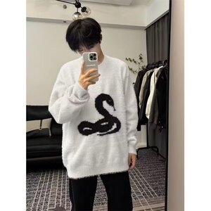 【173】25日系潮流原宿时尚气质流行长袖毛衣新款A079-Y114-P47,男装针织衫/毛衣,电商A079