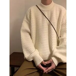 【41】25新款慵懒长袖毛衣圆领针织衫A079-5629-P49