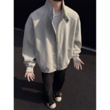 【7】领羊毛夹克男士秋冬短款羊毛夹克A079-JK8554-P68，男装夹克，电商A079