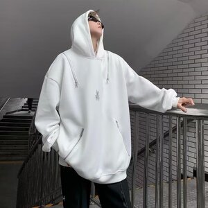 【网59】卫衣男款冬季美式重磅潮流套头帽衫宽松A079-611-P47图片