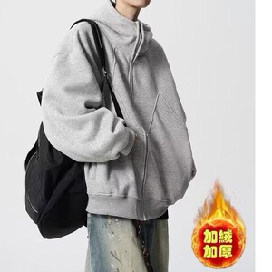 【52】休闲加厚连帽开衫外套 A079-WY311-P48-50图片