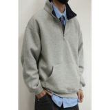 【网120】秋宽松半拉炼卫衣男覆A079-T52-P41，男装卫衣，电商A079