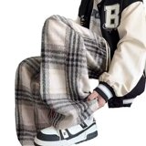 【网41】加绒2025新款直筒休闲宽松拖地裤A079-A8065加绒-p49，男装卫衣，电商A079