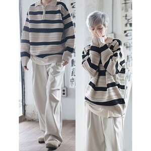 【59】秋冬上衣长袖polo衫针织套衫A078-801-P45图片