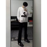 【173】日系潮流原宿时尚气质流行长袖毛衣新款A079-Y114-P47，男装针织衫/毛衣，电商A079